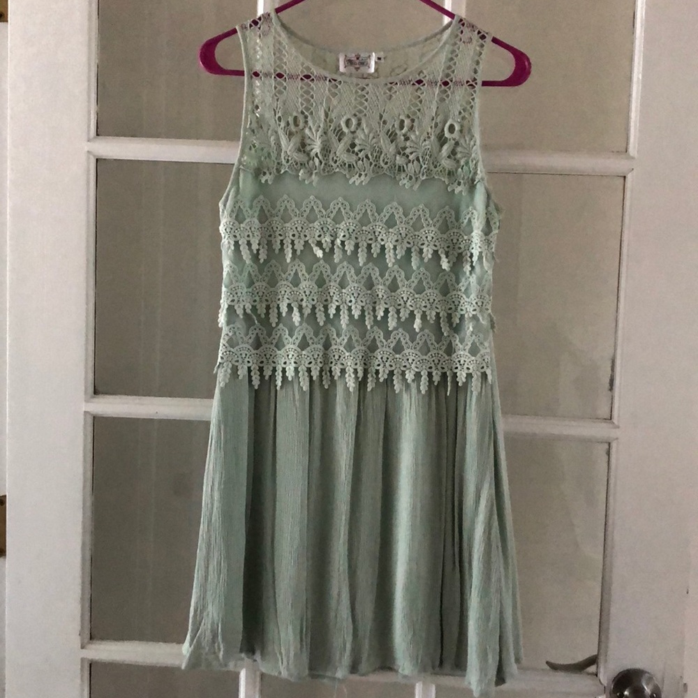 Light Green Dress